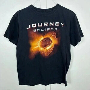 Journey 2011 Eclipse North American Tour Band Tee T-Shirt size Medium